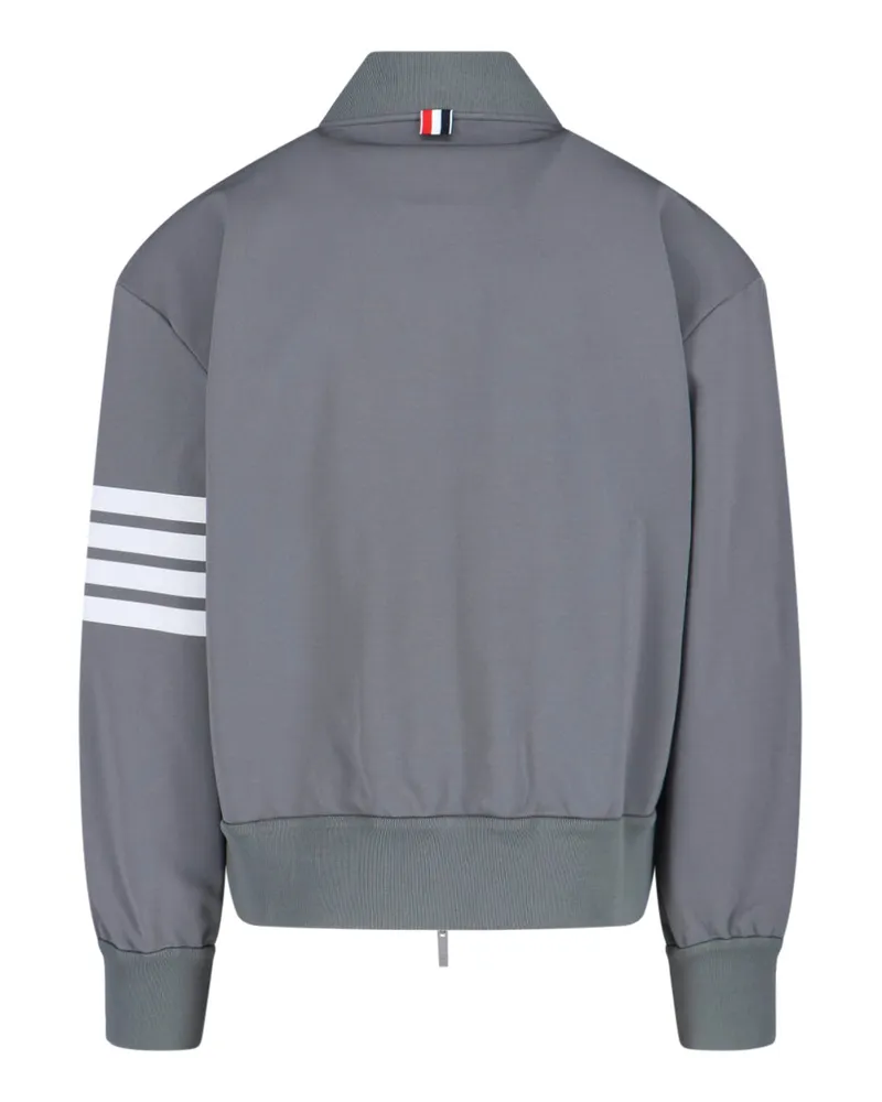 Thom Browne Men's Jackets Grey Viscosa Gray