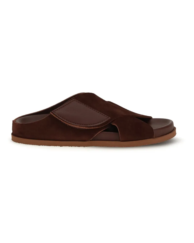 Pedro Garcia Women's Sandals Danai Brunette Beaver Upper: Double Velvet Brown