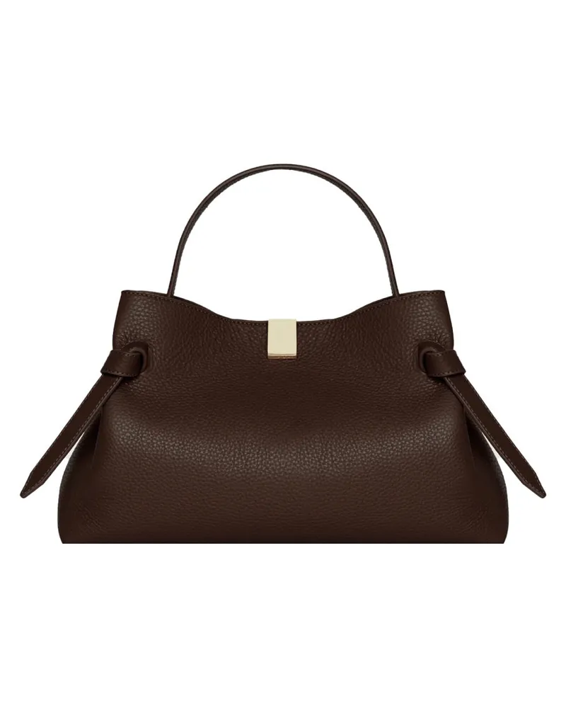 YUZEFI Gyoza Shoulder Bag — Brown Brown