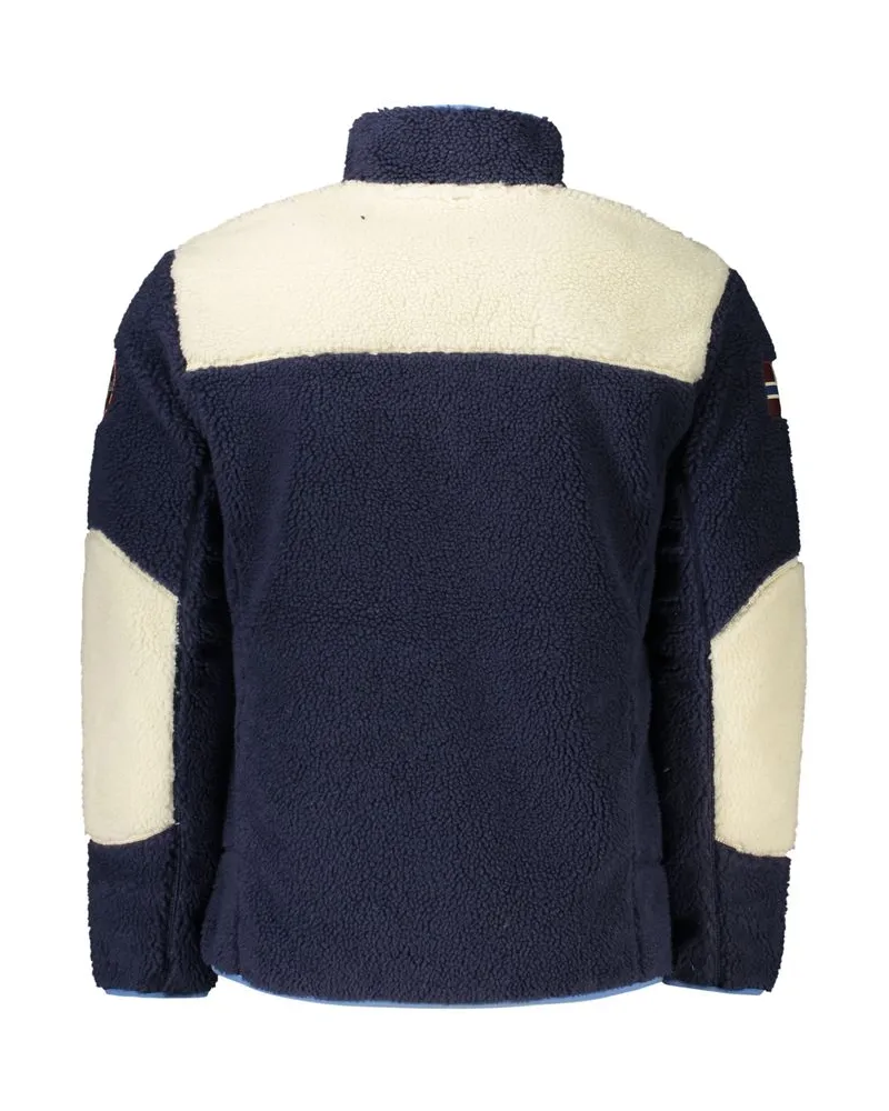 Napapijri Recycled Polyamide Colorblock Jacket — Navy Navy
