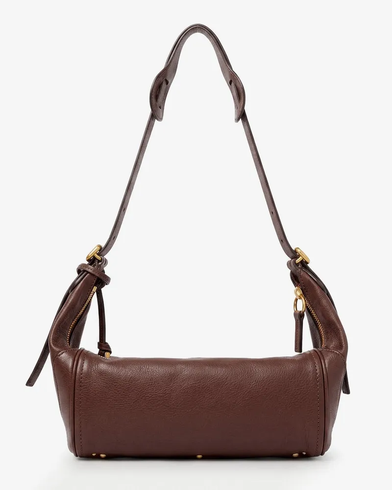 Chloé Women's Leather Shoulder Bag Paddington Purple Brown