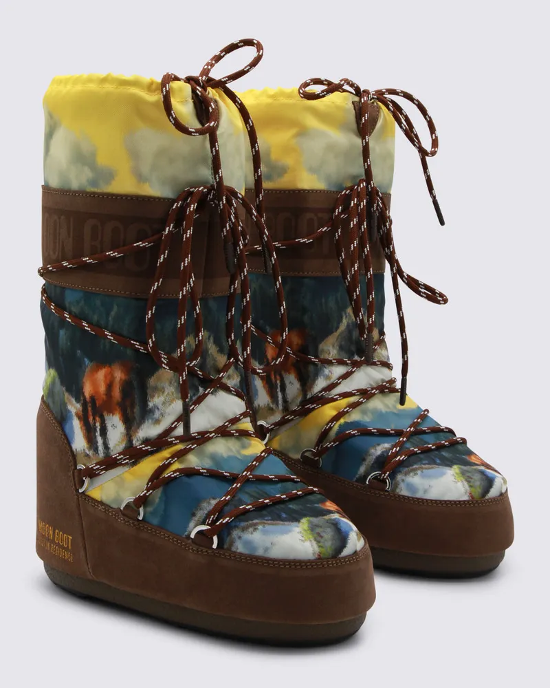 Moon Boot Women's Cocoa _cover Tex Sole El Brown