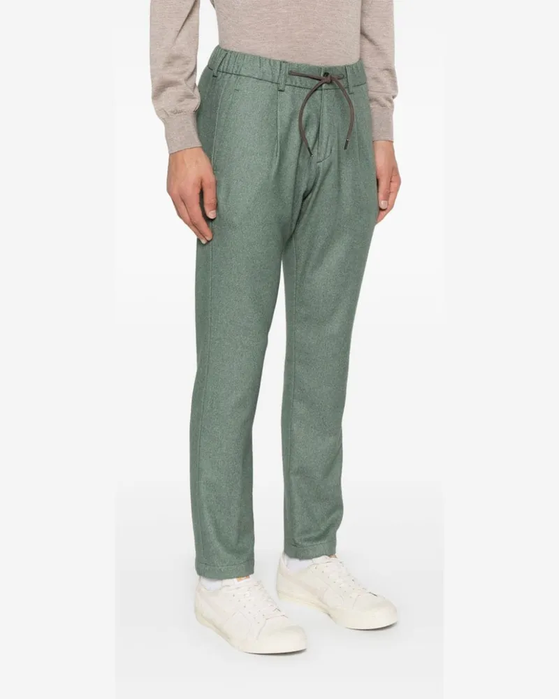 Herno Women Felted Trousers Aw24 M Sage