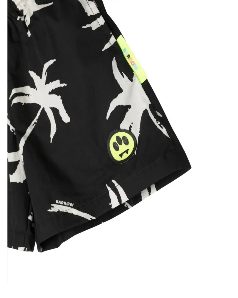 BARROW Cotton Poplin Shorts — Black Black