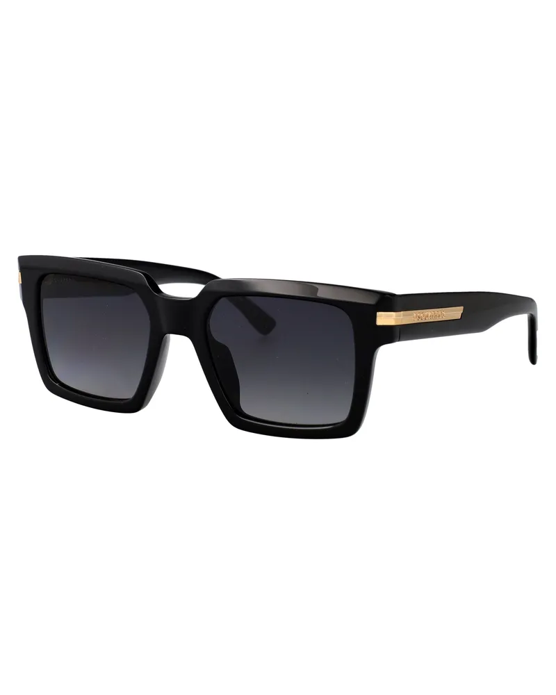 Dsquared2 Gradient-Tinted Acetate Sunglasses — Black Black