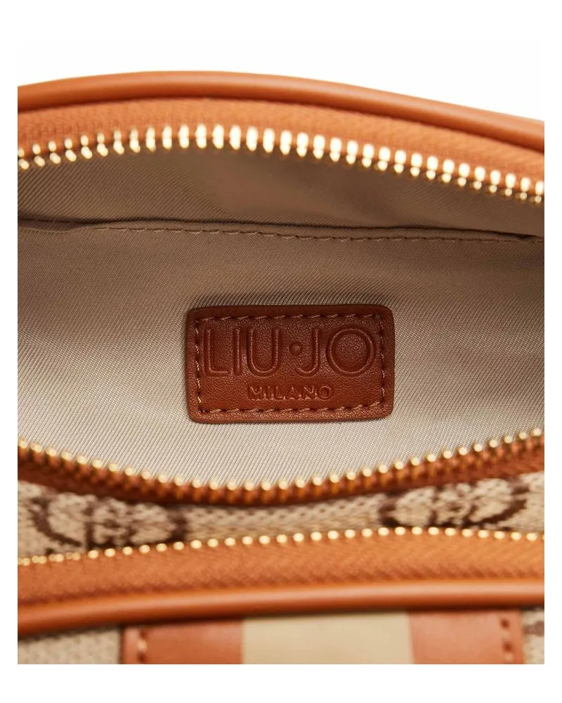 Liu Jo Women's Waist Pack Natural Polyester Bags - Crossbody-Bags Brown