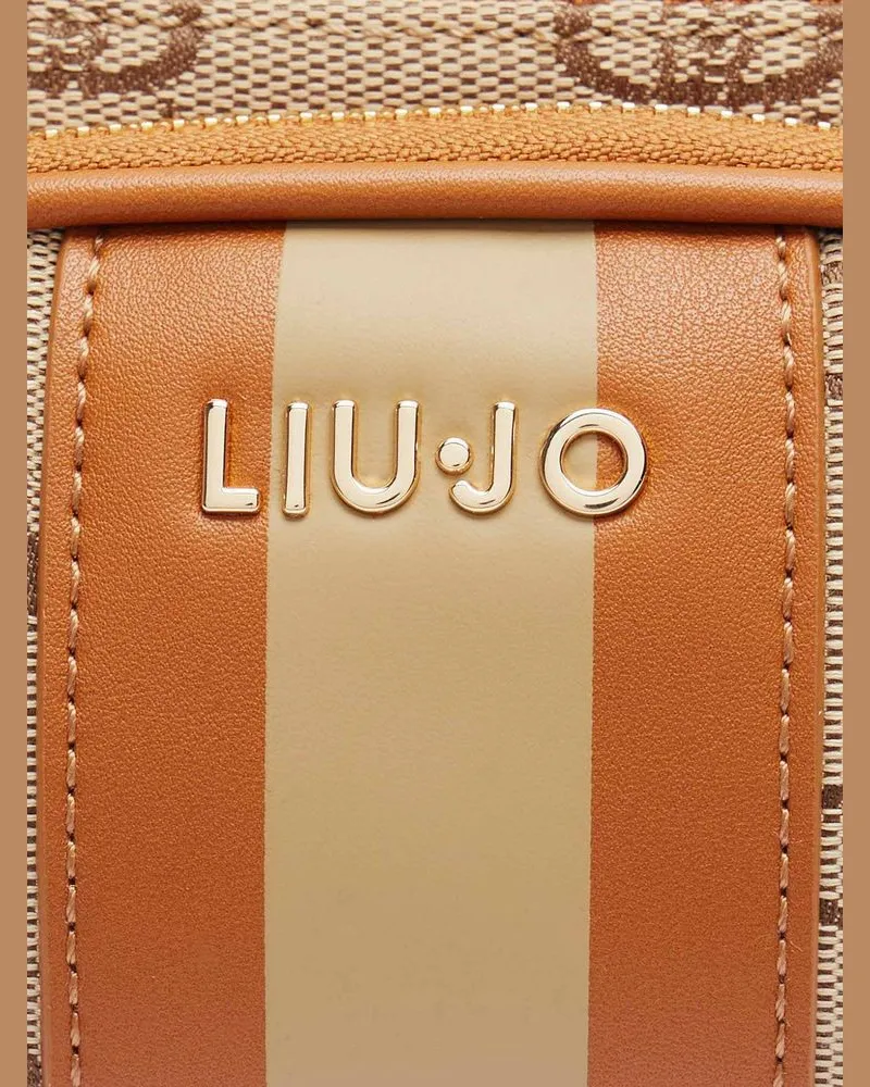 Liu Jo Women's Waist Pack Natural Polyester Bags - Crossbody-Bags Brown
