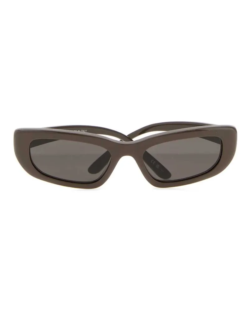 Balenciaga PALMA Sunglasses — Brown Brown