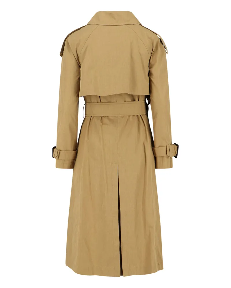 Burberry Women's Jackets Brown Polyester Beige