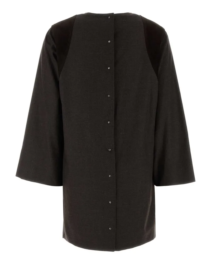 Max Mara Vanesio Mini Dress — Brown Brown