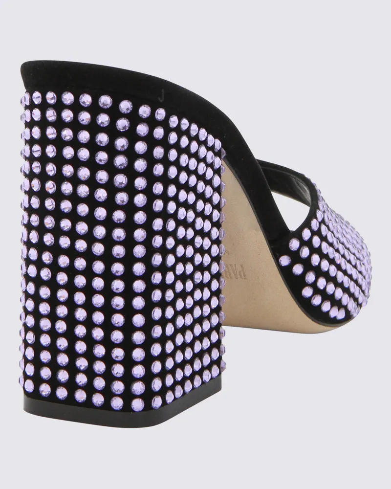 Paris Texas Women's Sandals Violet Onyx _le Black