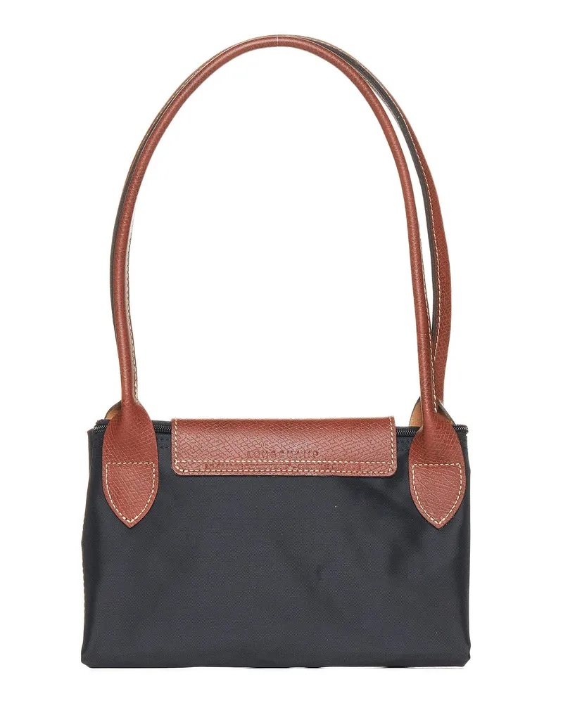 Longchamp Women's Shoulder Bag Le Pliage L Black Polyamide Black