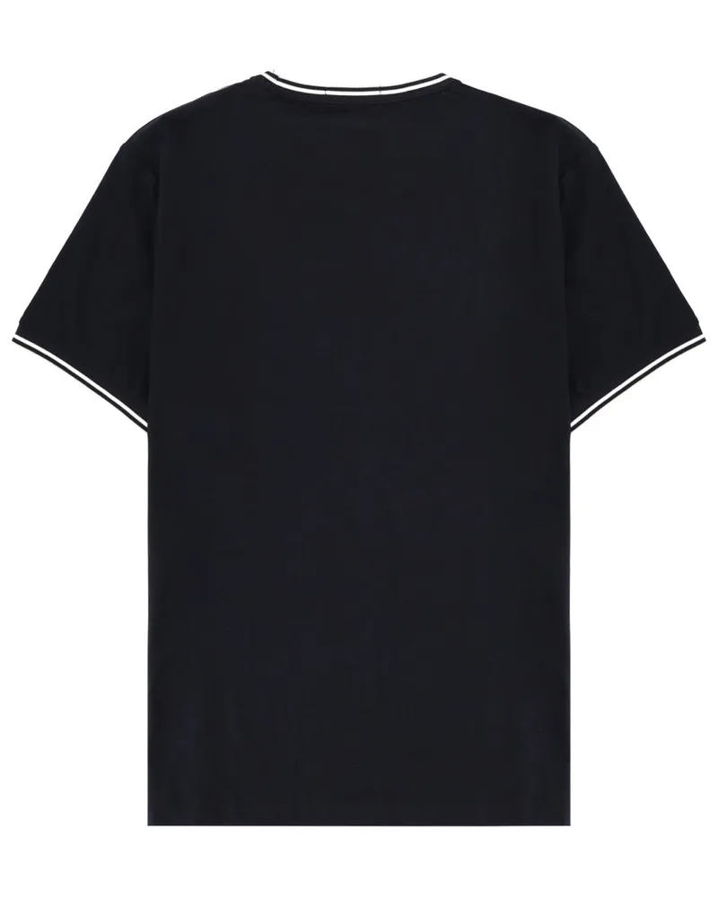 Fred Perry Cotton T-Shirt — Blue Blue