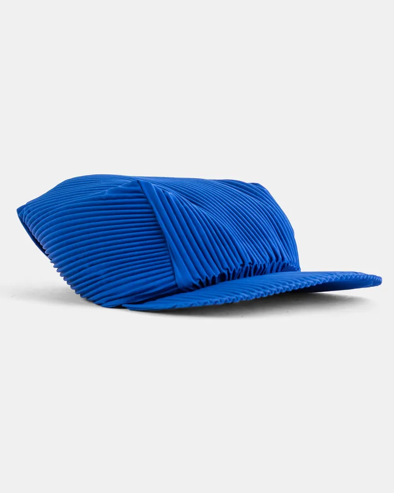 Issey Miyake Women's Cap Blue Hat Blue