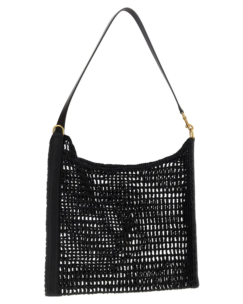 Saint Laurent Oxalis Shoulder Bag — Black Black