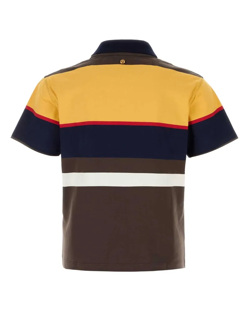 Versace Brightyellowlisptickredinkwhitebrown Exterior: Cotton Felpe Sweater Yellow