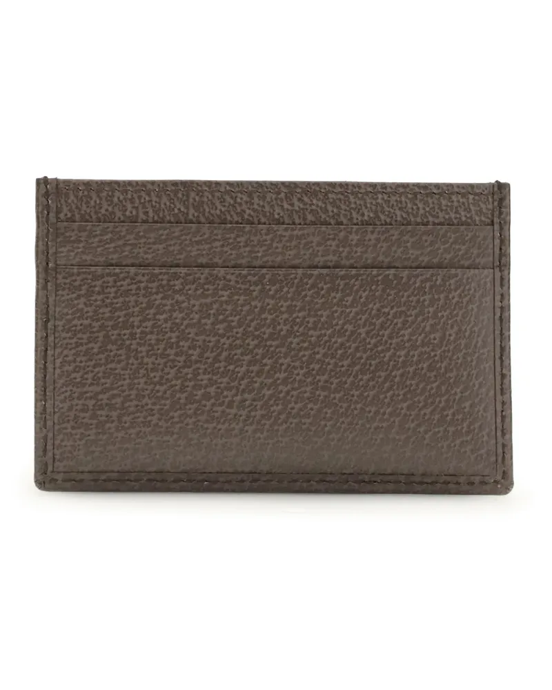 Gucci Men's Card Holder Ophidia Coated Canvas Brown Polyurethane Umbrellas Accessory Brown