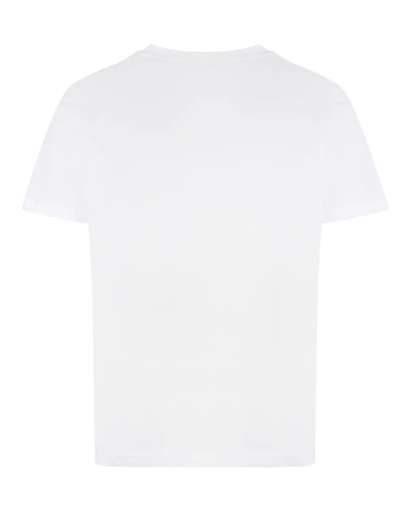 A.P.C. Men Standard Grand Vpc Cotton T-Shirt White T-Shirts And Polos White