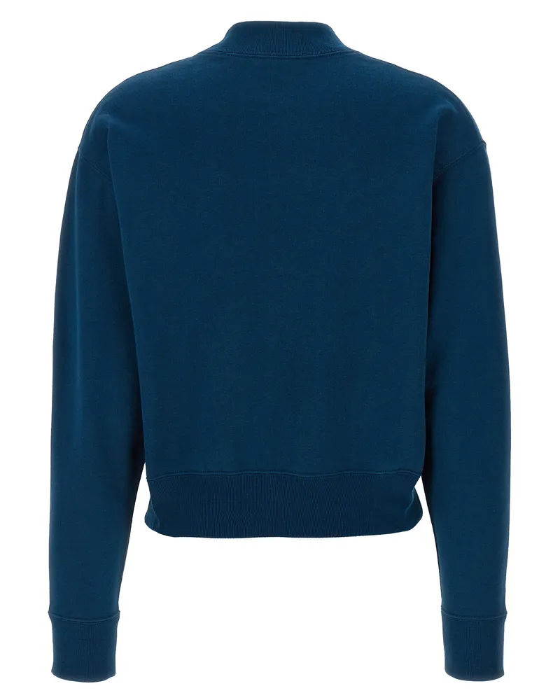Chloé Women Blue Cotton Sweatshirt Clothing Blue
