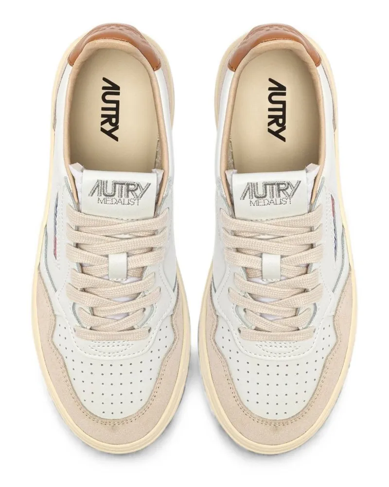 AUTRY Medalist Low Sneaker — White White