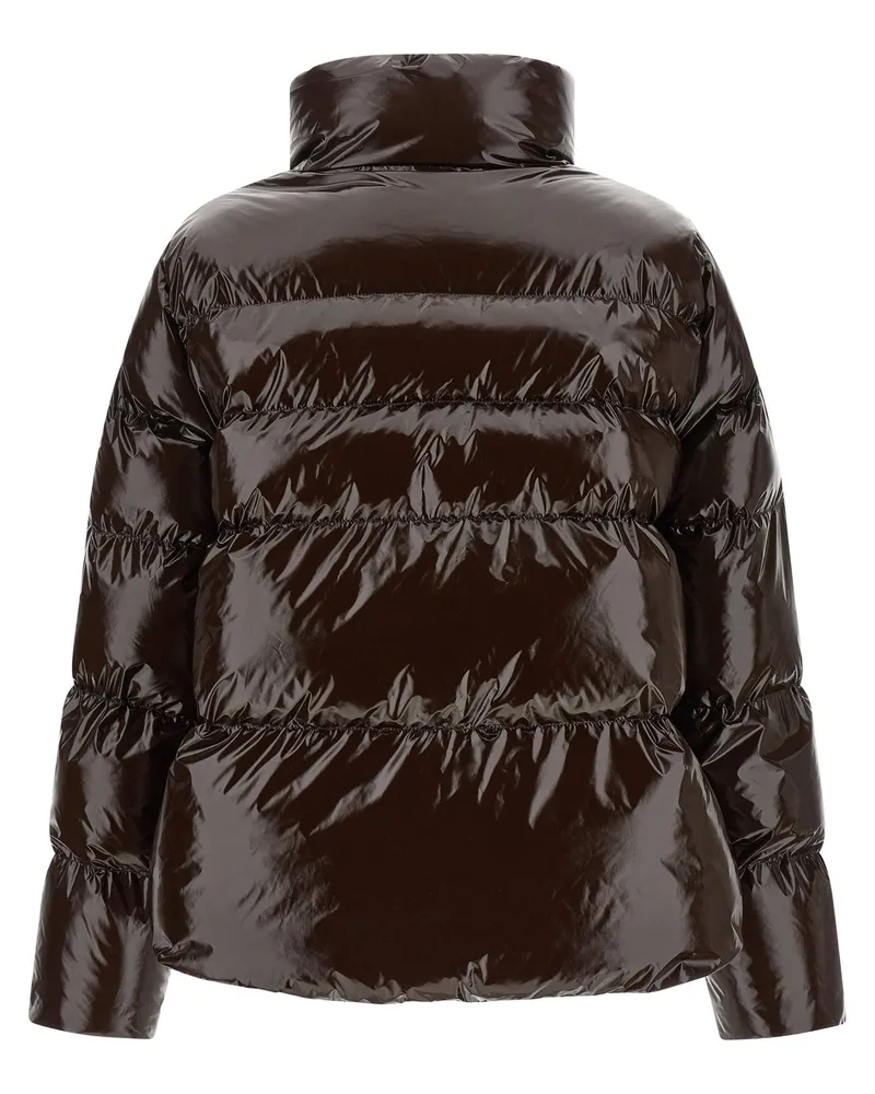 Pinko Down Jacket — Brown Brown