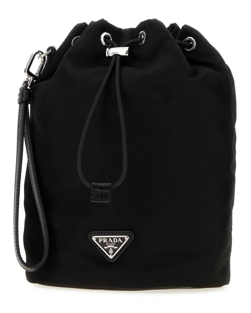Prada Speedrock Clutch — Black Black