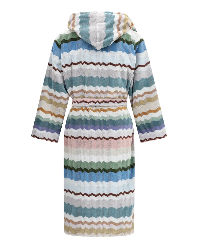 Missoni Unisex Eva Bathrobe Cotton Extras Multicolor