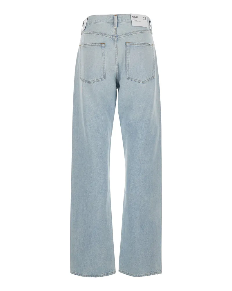 AGOLDE Women's Jeans Light Blue Denim Blue