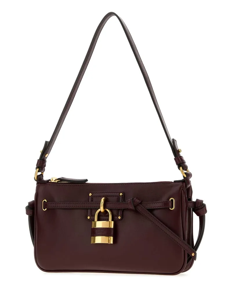 Chloé Paddington Sling Lambskin Leather Shoulder Bag — Red Red