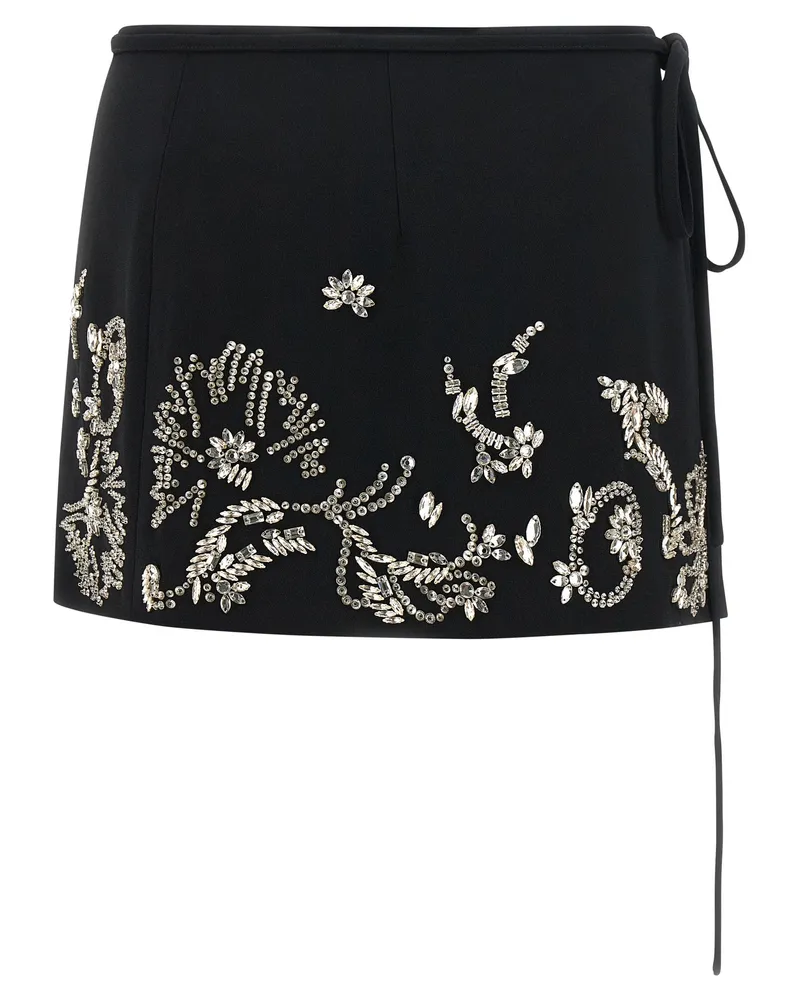 Dries van Noten Gabrinas Skirt — Black Black