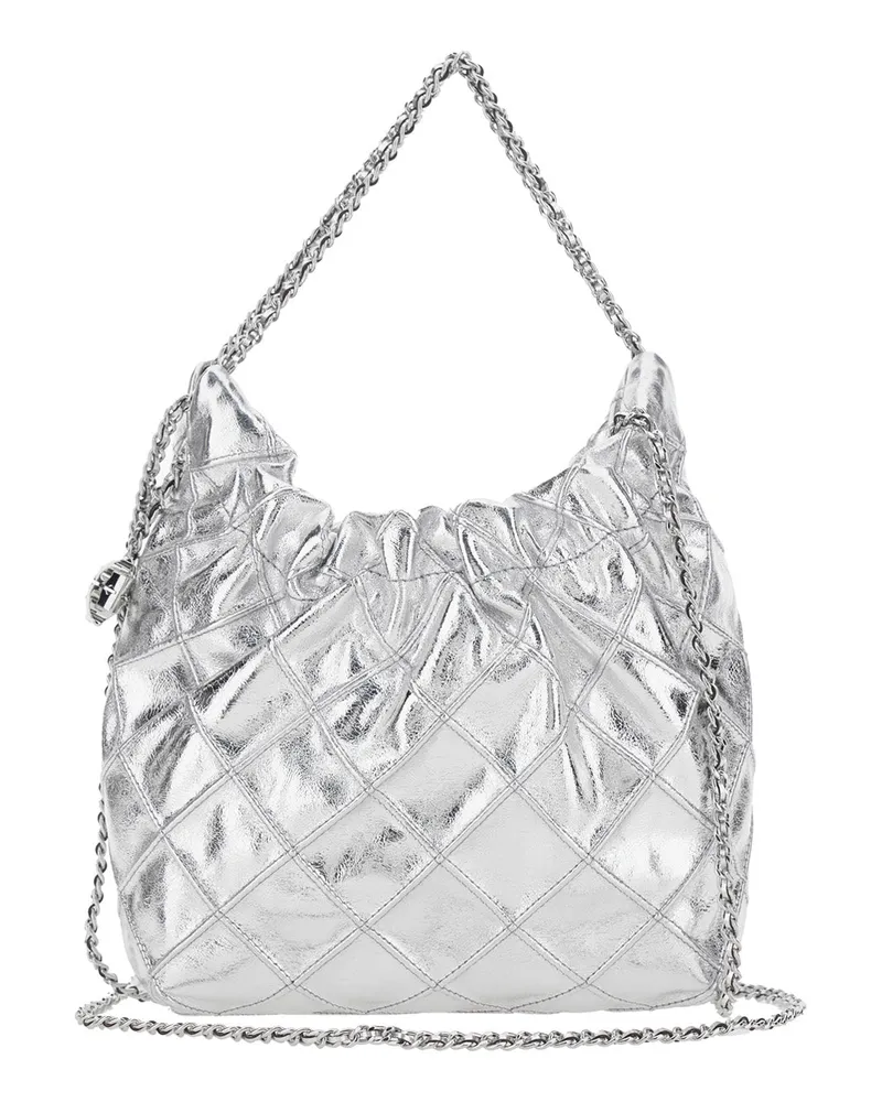 Tory Burch Shoulder Bag — Silver Silver