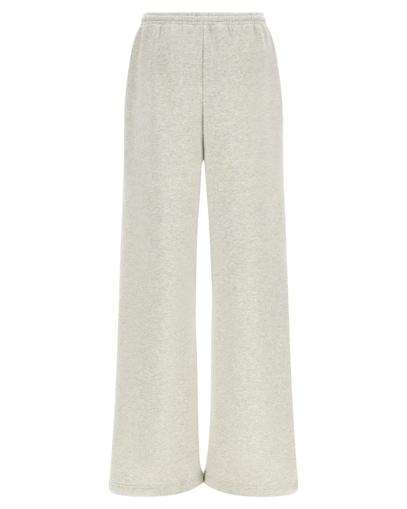ROTATE Birger Christensen Organic Cotton Fleece Joggers — Grey Grey