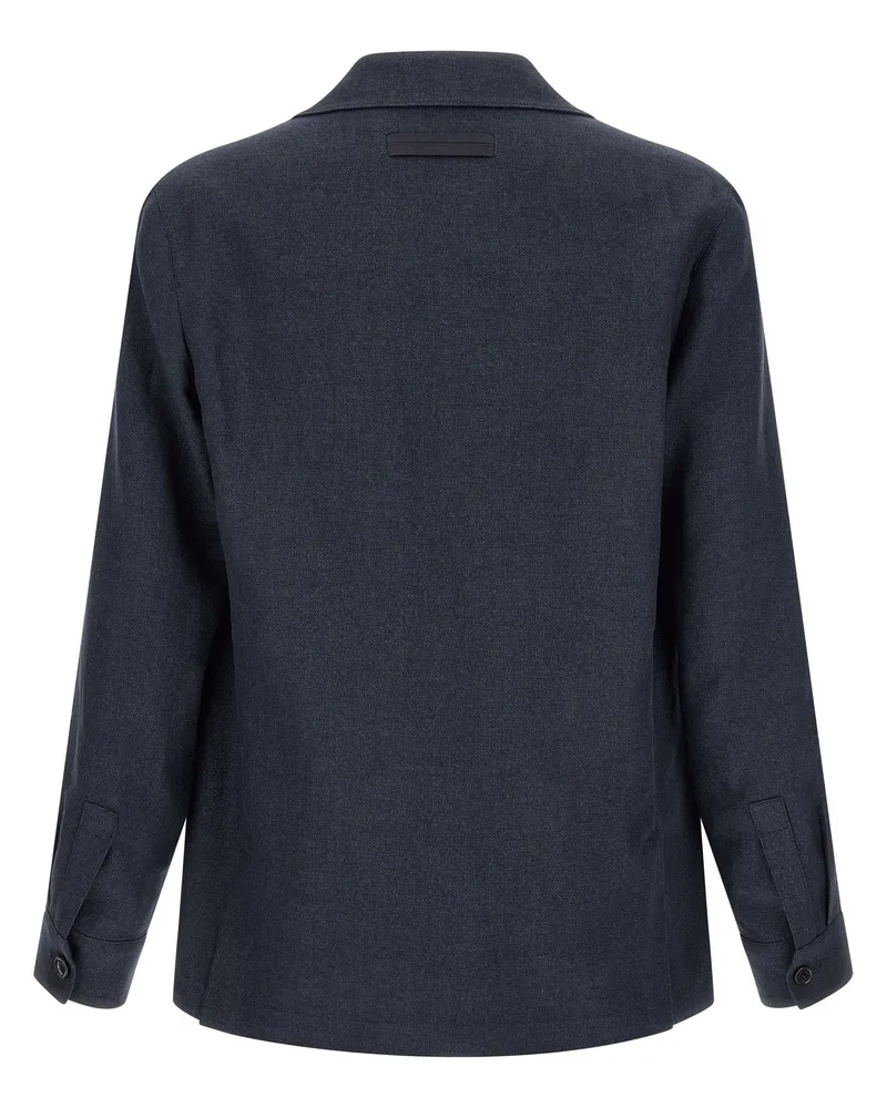 Ermenegildo Zegna Alpe Jacket — Navy Navy