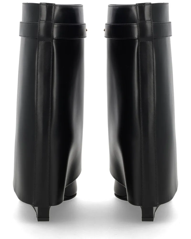 Givenchy Shark Pinch Boots — Black Black