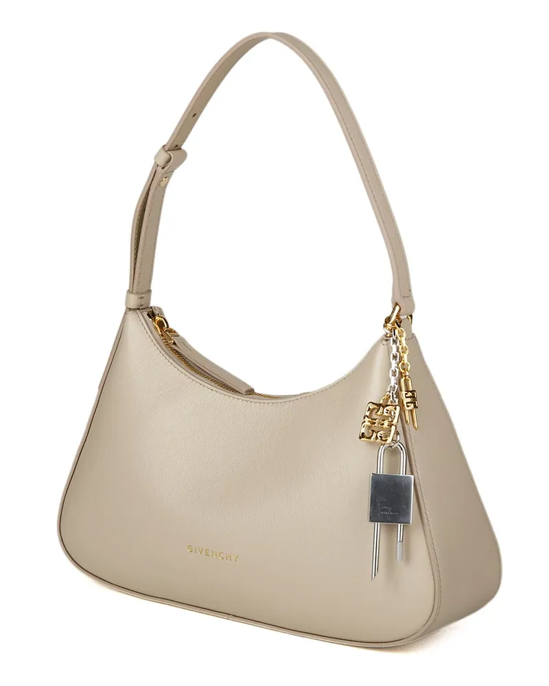Givenchy Lucky Lock Shoulder Bag — Beige Beige