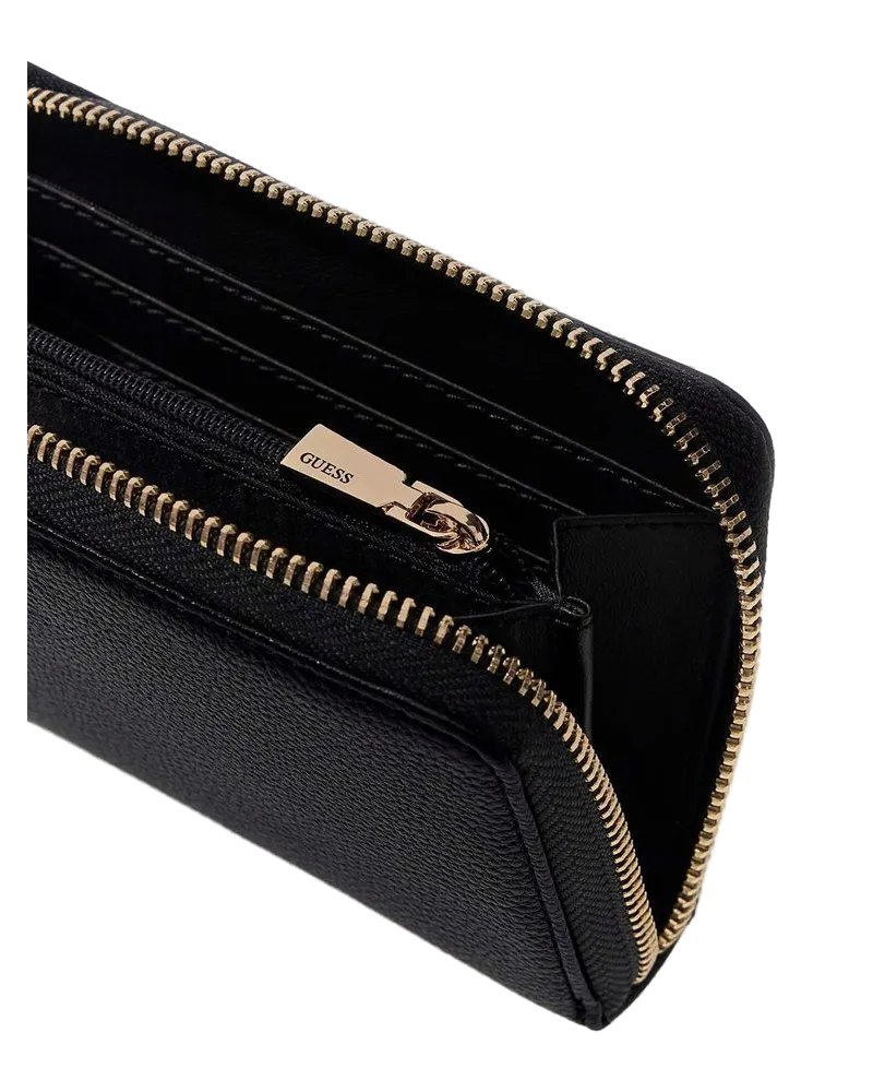 Guess Women's Wallet Black Polyurethane Bags Black