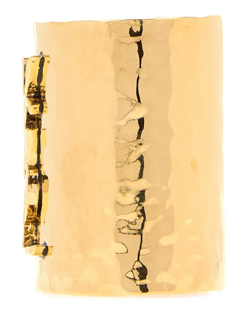 Saint Laurent Women's Gold Metal Cassandre Bracelet Orlaiton Bracciali Bracelets Gold
