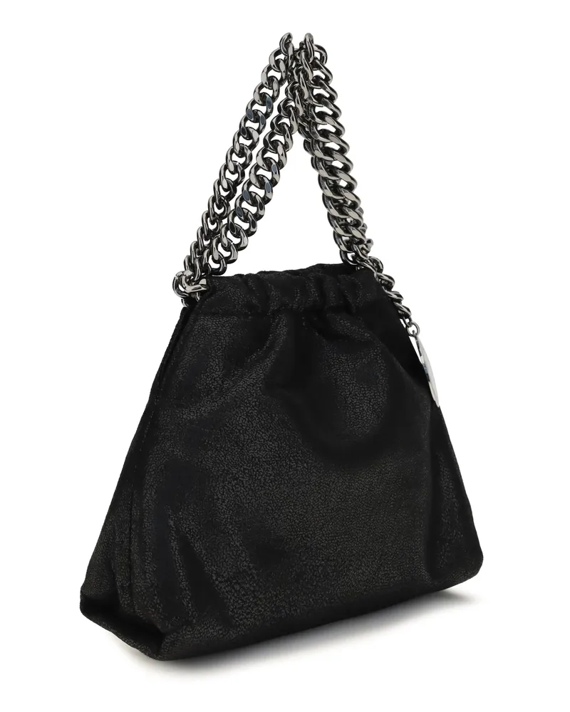 Stella McCartney Women's Mini Handbag Falabella Black Polyester Shoulder Bags Black