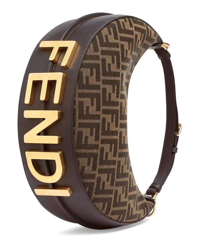 Fendi Fendigraphy Hobo Bag — Multicolor Multicolor