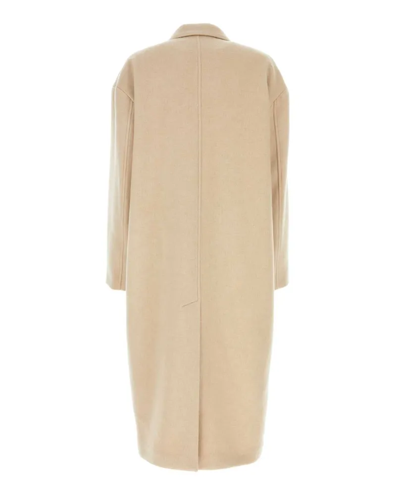 Isabel Marant Women's Sand Wool Blend Efezia Coat Beige Cappotti Beige