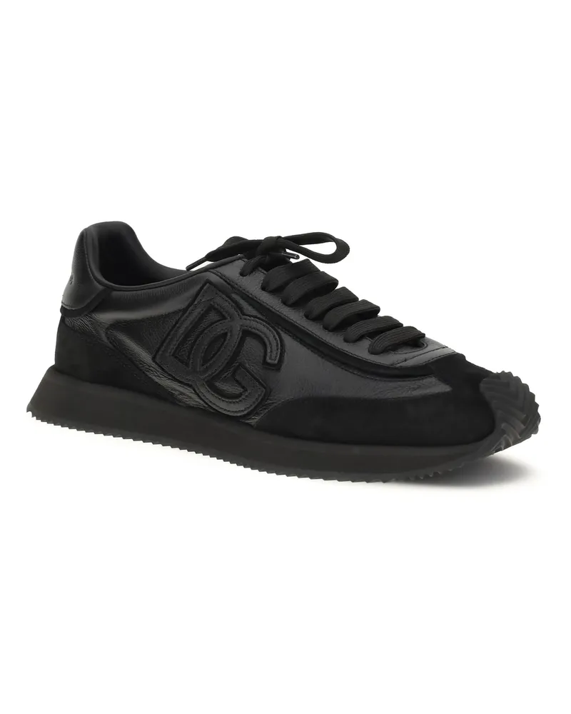 Dolce & Gabbana DG Cushion Sneaker — Black Black
