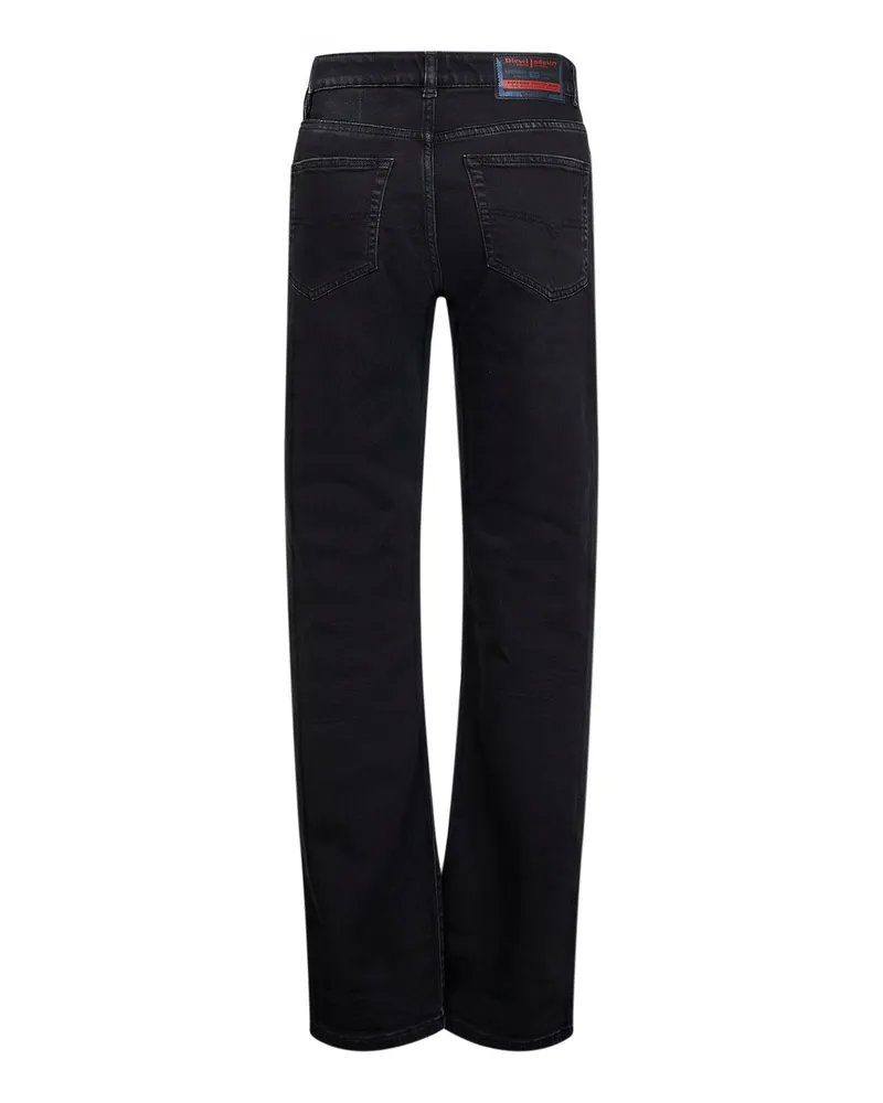 Diesel Women's Jeans Regular Fit Black Cotton Black