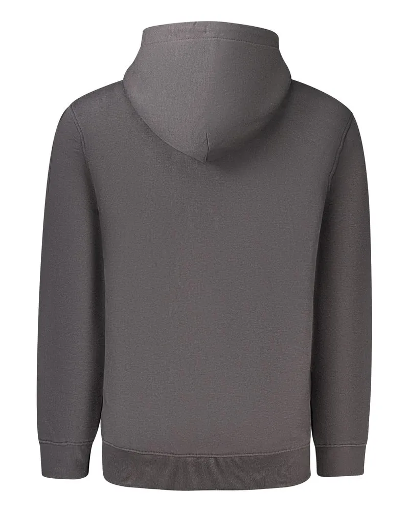 Tommy Hilfiger Logo-Print Cotton Hoodie — Black Black