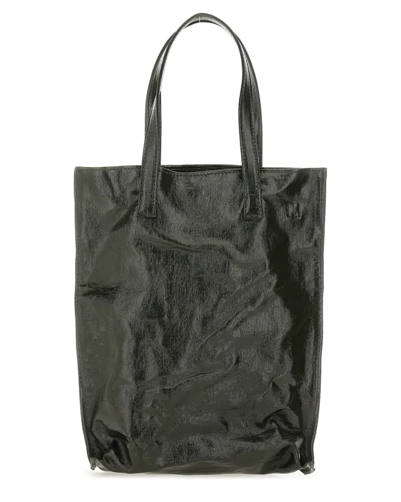 Uma Wang Women's Medium Tote Bag Green Linen Handbags Hand Green