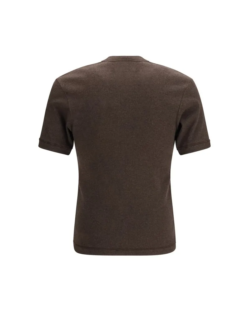 Magliano Men's Brown Cotton T-Shirt Brown