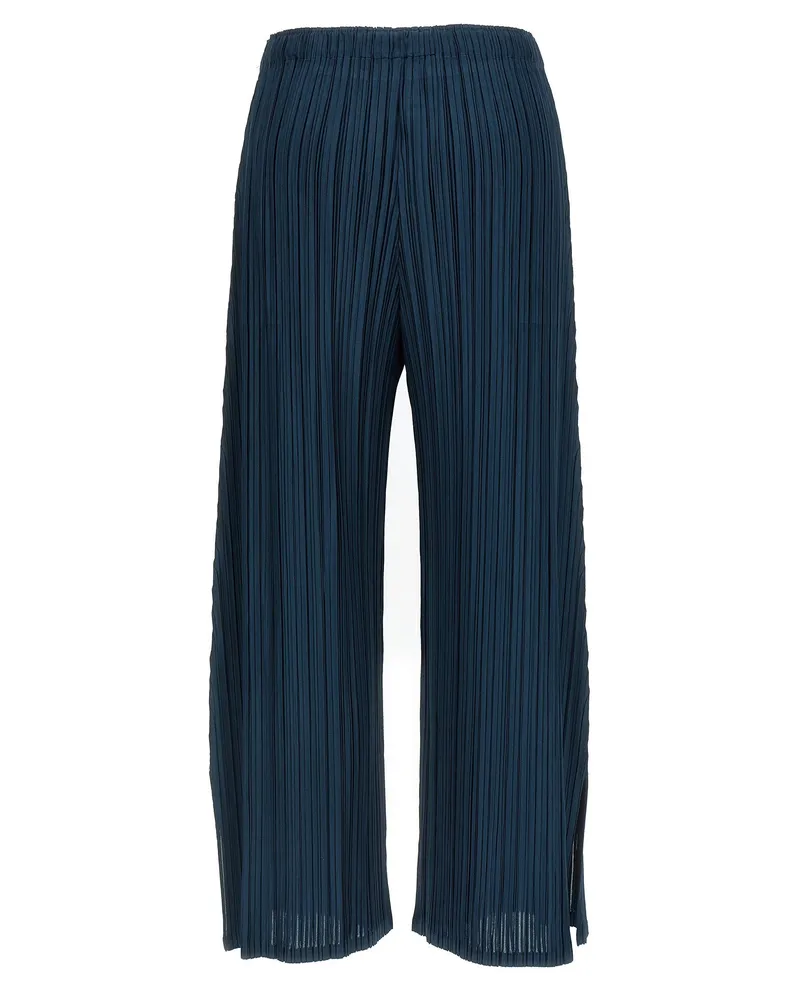 Issey Miyake Trousers — Navy Navy