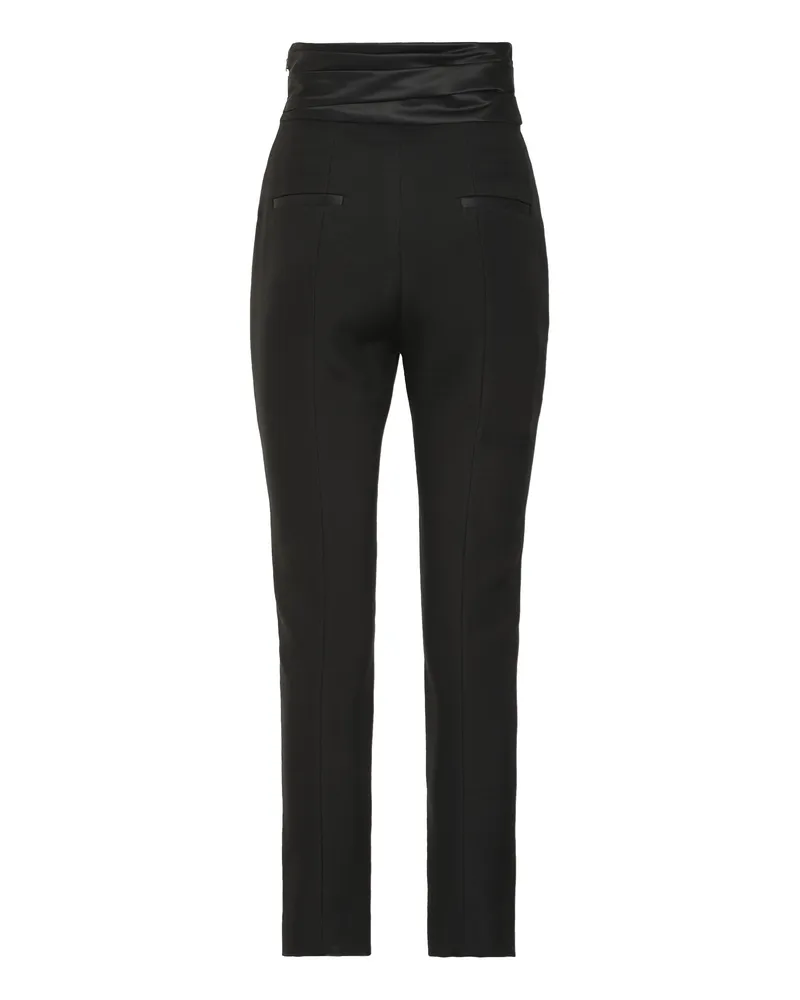 KHAITE Women's Lenro Viscose-Blend Straight Trousers Black Viscose Blend (viscose Black