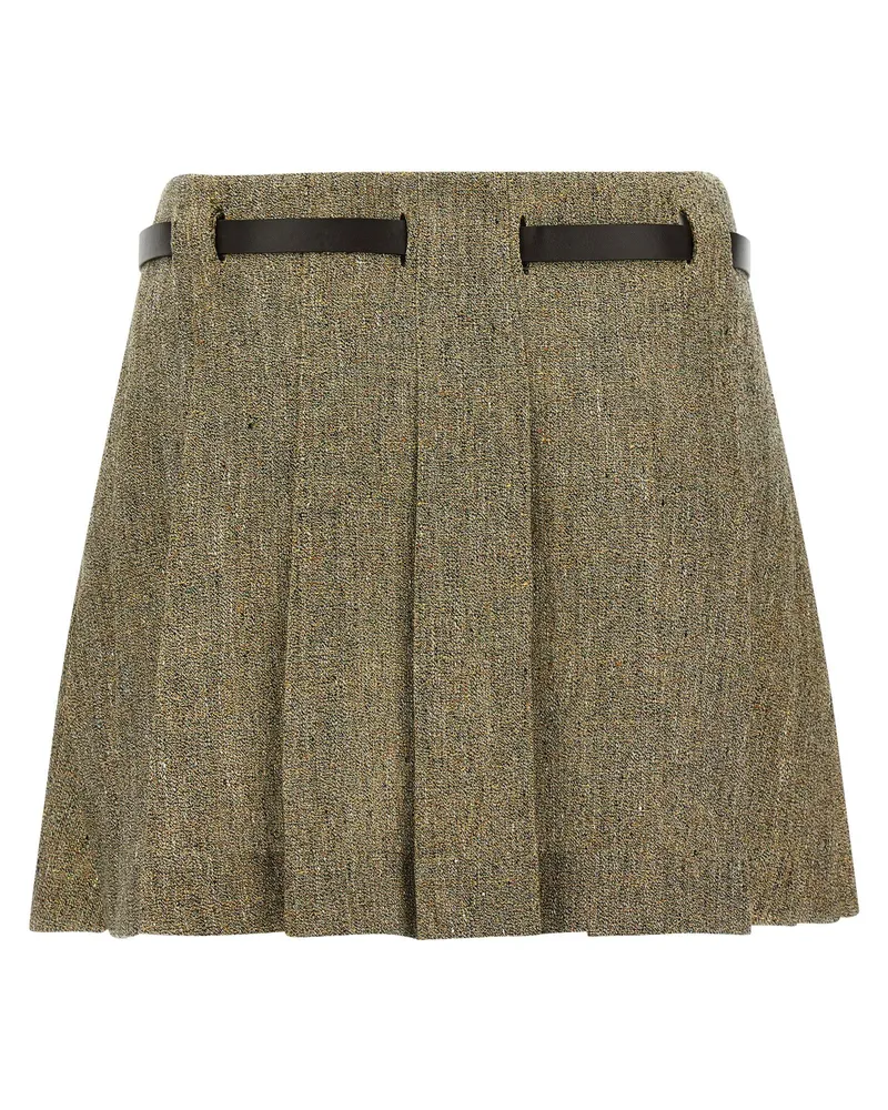 Ferragamo Skirt — Taupe Taupe