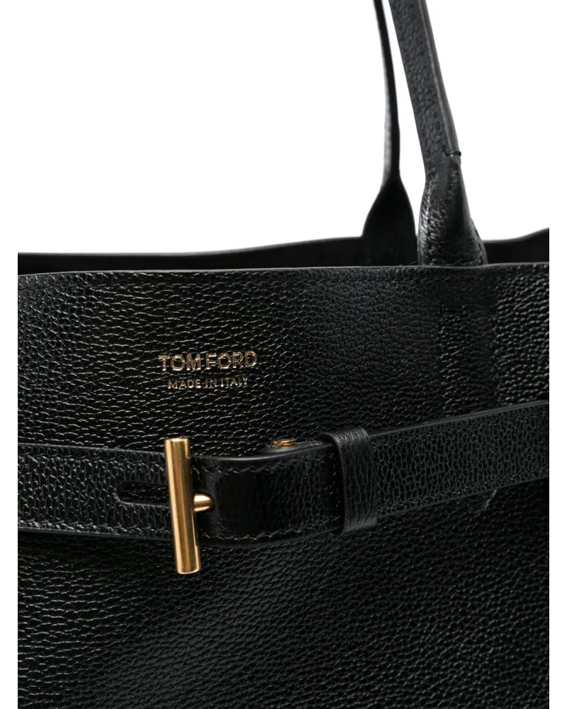 Tom Ford Women's Tote Bag Audrey Black Leather Calf Black