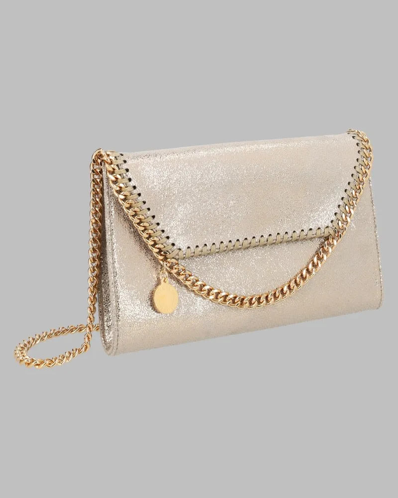 Stella McCartney Falabella Mini Shoulder Bag — Gray Gray